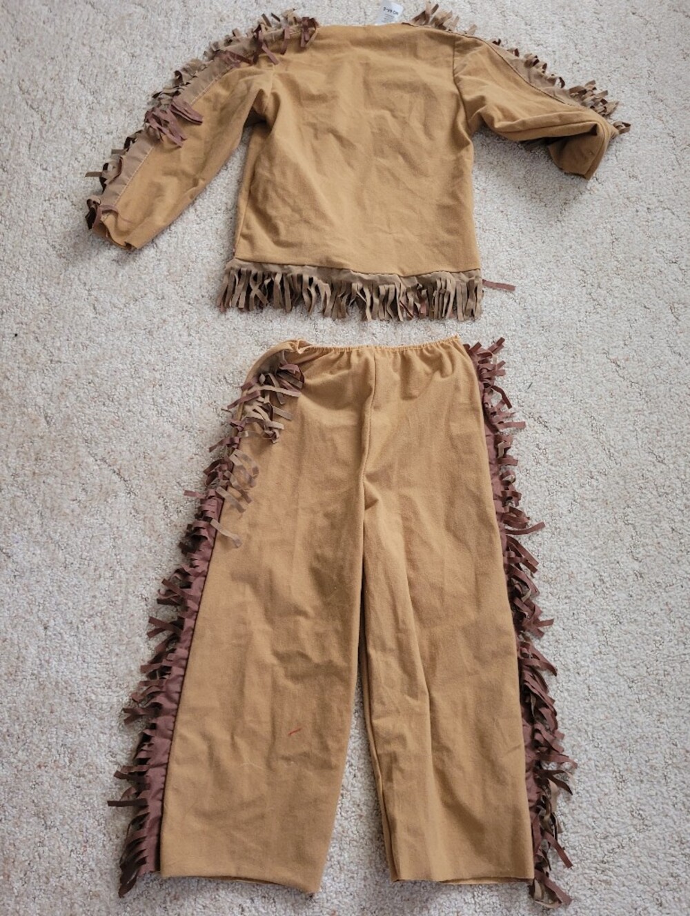 Native American Warrior Boys Costume Size 6x-8 - Picture 5 of 6